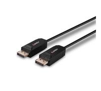 Lindy Câble DisplayPort 38525 mâle-mâle DisplayPort 2.0 50 m 8K60Hz UHBR10 Noir