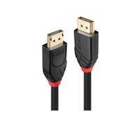 Lindy Câble DisplayPort 1.2 Actif 10 m 4K Mâle-Mâle Noir