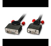 Lindy Câble DVI-A vers VGA (D-Sub) 3m Noir - Connecteur mâle/mâle, liaison écran VGA vers port DVI-I, Code SH 84733080