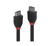 Lindy Câble HDMI 0.5m, HDMI Type A, HDMI 2.0, 4K 4096x2160@60Hz, 18Gbit/s, AWG30, Triple Blindage, Connecteurs Nickel Plaqué Or, Noir
