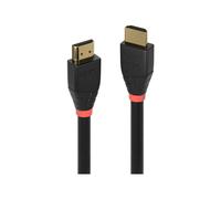 Câble de raccordement LINDY HDMI Fiche mâle HDMI-A, Fiche mâle HDMI-A 15.00 m noir 41072 4K UHD, contacts dorés Câble HDMI