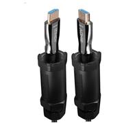 LINDY Câble HDMI 2.1 blindé actif sur fibre optique 8K 60Hz / 4K 120Hz - 30m