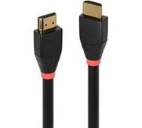 Câble de raccordement LINDY HDMI Fiche mâle HDMI-A, Fiche mâle HDMI-A 10.00 m noir 41071 4K UHD, contacts dorés Câble HDMI