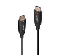 Câble de raccordement LINDY HDMI Fiche mâle HDMI-A 30.00 m noir 38513 8K UHD Câble HDMI