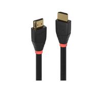 Lindy - Câble HDMI - HDMI mâle pour HDMI mâle - 15 m - blindé - noir - actif, support 4K, rond