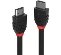 Câble de raccordement LINDY HDMI Fiche mâle HDMI-A, Fiche mâle HDMI-A 3.00 m noir 36473 4K UHD Câble HDMI