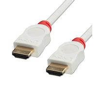 Lindy Câble HDMI High Speed, blanc, 0,5m