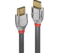 Lindy Câble HDMI 37875 – HDMI-A mâle vers HDMI-A mâle, 7,50 m, 4K UHD, gris