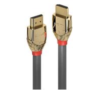 LINDY Câble HDMI Ultra High Speed Gold Line 8K UHD avec Ethernet 5 m Gris