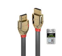 LINDY Câble HDMI Ultra High Speed Gold Line 8K UHD avec Ethernet 5 m Gris