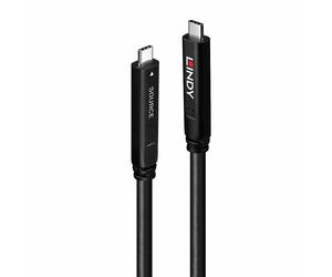 Lindy Câble Hybride Type C USB 3.2 5Gbit/s, 8m (2 Lanes)