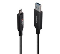 Lindy Câble hybride USB 3.2 5Gbit/s Type A vers C 10 m