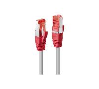 Lindy - Câble inverseur - RJ-45 (M) pour RJ-45 (M) - 30 m - SFTP, PiMF - CAT 6e - sans crochet - gris