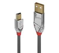 LINDY Câble USB-A vers Micro USB 36634 USB 2.0 5 m gris