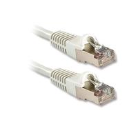 Lindy Câble Réseau 47194 Blanc 2m Cat6 S/FTP (S-STP) 500MHz RJ-45 Mâle Contacts Or 10GBase-T LSZH AWG27