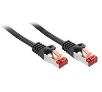 Lindy Basic - Cordon de raccordement - RJ-45 (M) pour RJ-45 (M) - 10 m - SFTP, PiMF - CAT 6 - moulé, sans crochet, bloqué - noir