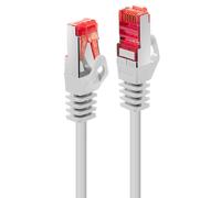 Lindy Câble réseau Basic 47388 Cat.6 S/FTP PiMF RJ-45 M/M moulé sans crochet Blanc 10 m