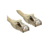 Lindy Câble Réseau Cat.6 S/FTP 2m Gris - RJ45 Mâle/Mâle - Catégorie 6 Classe E - AWG26 - 10/100/1000Base-T(X)