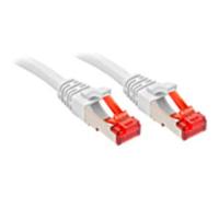 Lindy Câble réseau RJ45 47792 Cat.6 S/FTP 1 m Blanc