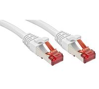 LINDY 47797 RJ45 Câble réseau, câble patch CAT 6 S/FTP 7.50 m blanc 1 pc(s)