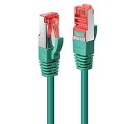 Lindy Câble réseau 47749 RJ45 Cat 6 S/FTP 2,00 m vert avec cliquet d'encastrement