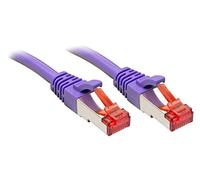 Lindy Câble réseau Cat.6 S/FTP, cuivre, 250MHz, Violet, 0,3m