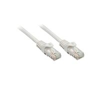 Lindy Câble Réseau Cat.6 U/UTP 1m Gris RJ45/RJ45 10/100/1000Base-T(X) 250MHz CCA Contacts Or - Réf: 48162