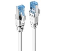LINDY 47193 RJ45 Câble réseau, câble patch CAT 6a S/FTP 1.50 m blanc avec cliquet d'encastrement 1 pc(s)