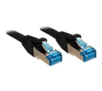 Lindy Câble réseau RJ45 47175 – CAT6a S/FTP 0,30 m Noir
