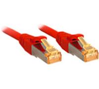 LINDY Câble patch RJ45 47300 - CAT 6 S/FTP 20 m Rouge