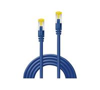 Lindy Câble réseau Cat.7 S/FTP, cuvire, LSOH, 600MHz, Bleu, 10m