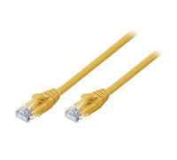 Lindy Câble réseau Patch Cat.6 U/UTP RJ45 Jaune 1 m