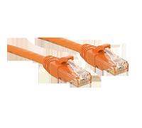 Lindy Câble patch RJ45 48105 Cat6 U/UTP 0,3 m Orange