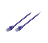 Lindy Câble réseau 48120 Cat6 U/UTP RJ-45 mâle–mâle Violet 0,3 m