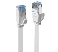 Lindy Câble réseau Plat Blanc Cat.6A U/FTP, 3m