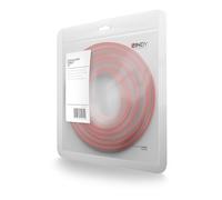 Lindy Câble réseau Rouge Cat.6 U/UTP, 3m