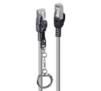 Lindy Câble réseau sécurisé Cat.6A S/FTP LSZH, gris, 5m