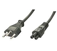 Lindy Câble secteur IEC320 C5 Suisse pour PC portable 2 m