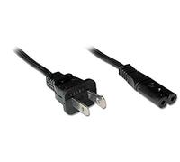 Lindy - câble d'alimentation - power IEC 60320 C7 pour NEMA 1-15 - 2 m