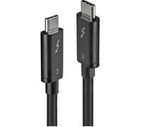 Lindy 41557 Câble Thunderbolt 2 m 20 Gbit/s Noir
