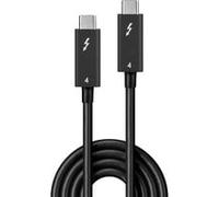 LINDY Câble Thunderbolt™ Thunderbolt™ 4 Fiche mâle Thunderbolt® (USB-C™) 2.00 m 31121