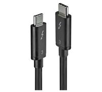 Lindy 41555 câble USB USB 3.2 Gen 1 (3.1 Gen 1) 0,5 m USB C Noir