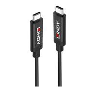Lindy 43348 câble USB USB 3.2 Gen 2 (3.1 Gen 2) 3 m USB C Noir