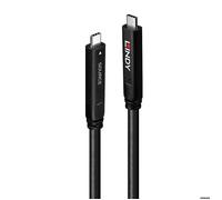 Lindy Câble USB Type-C 3.2 Gen2 hybride DP1.4 4K 144Hz PD 60W – 10 m