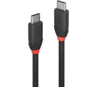 Lindy Câble USB 3.2 Type C de 1m, 20Gbit/s, 60W PD, noir