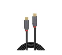 Lindy Câble USB de type C Anthra Line 24 broches USB-C vers USB-C 1 m
