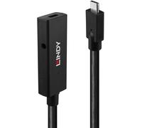 LINDY Câble USB-C USB 3.2 Gen2 USB-C® mâle, USB-C® femelle 5.00 m noir 43364