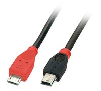 Lindy Câble USB Micro-B/Mini-B OTG, 2m