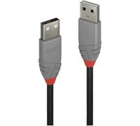 Lindy Câble USB vers Micro-USB 2.0 Anthra Line 5 m 480 Mbps Garantie 10 ans