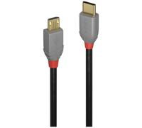 LINDY Câble USB USB 2.0 USB-C® mâle, USB-Micro-B mâle 1.00 m noir, gris 36891